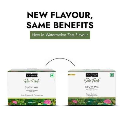 Kapiva Skin Foods Glow Mix Powder 108 gm - Personal Care (Ayush)