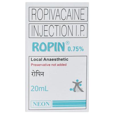 ROPIN 0.75% INJECTION 20ML - Anaesthesia - Local-Ana