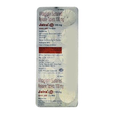 JALRA OD 100mg Tablet 10's - Diabetes-Ant