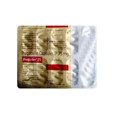 Pregader 75 Capsules 10'S - Neuropathic Pain-Dru