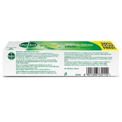 Dettol Lather Shaving Cream - Fresh 78 gm - Shaving Creams