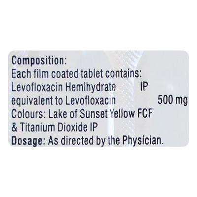 L BAKTERIE 500mg Tablet 10's - Bacterial Infections-Qui