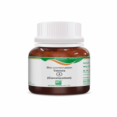 Bio-India's Bio-combination 4 Tablet 25 gm - Speciality Medicine
