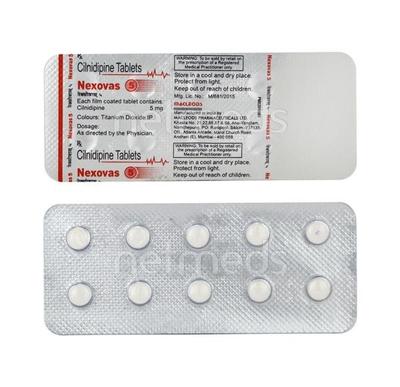 Nexovas 5mg Tablet 10'S - Hypertension-Cal