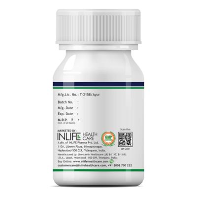 INLIFE Bhringraja Capsules 60's - Hair & Skin