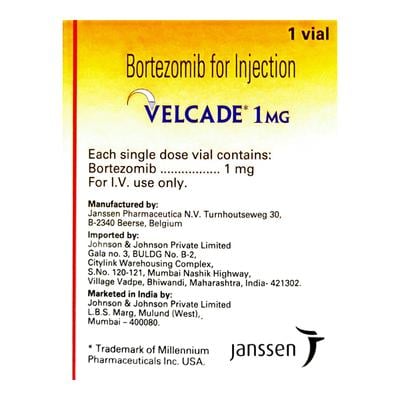 Velcade 1mg Injection 1's - Cancer Oncology-Tar