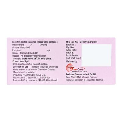 PRORONE SR 200 Tablet 10's - Hormonal Therapy-Oes