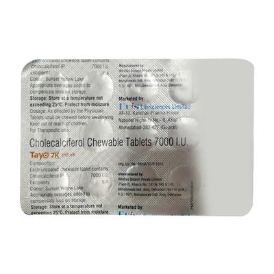 TAYO 7K Tablet 15's - Supplements-Vam