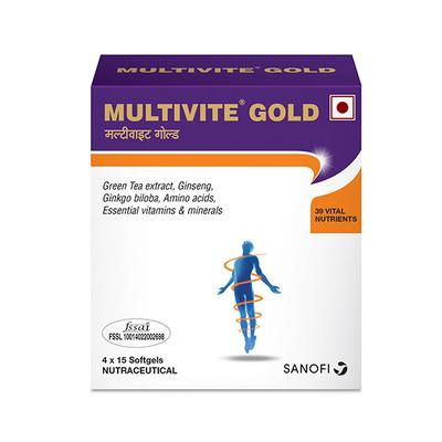 Multivite Gold Capsule 15'S (N) - Supplements-Vam