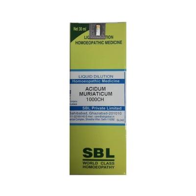 SBL Acidum Mauriaticum 1M Liquid 30 ml - Dilutions