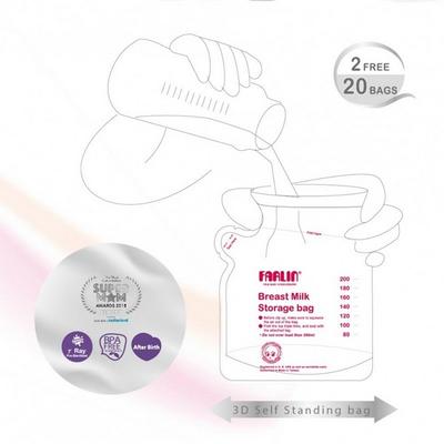 Farlin Disposable Breast Milk Storage Bag 200 ml - Feeding & Nursing