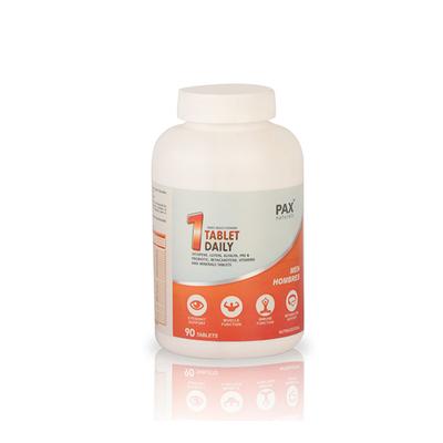 PAX Naturals 1 Tablet Daily Multivitamin Men's Tablet 90's - Multi-Vitamins