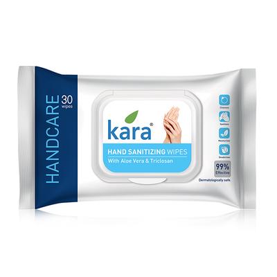 Kara Hand Sanitizing Wipe 30's - Hand Sanitizer