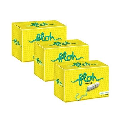 Floh Tampons -Combo Regular (Pack of 3 x 10's) - Tampons