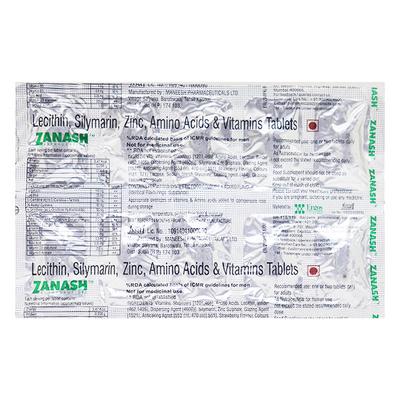 ZANASH Tablet 10's - Supplements-Vam