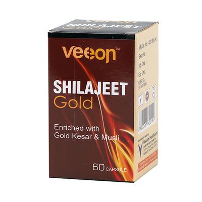 Veeon Shilajeet Gold Capsule 60's - Sexual Healthcare
