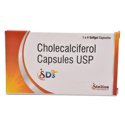 ES D3 Capsule 4's - Supplements-Vit