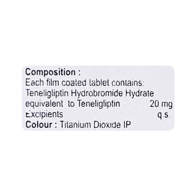 TENEMERZE 20mg Tablet 10's - Diabetes-Ant