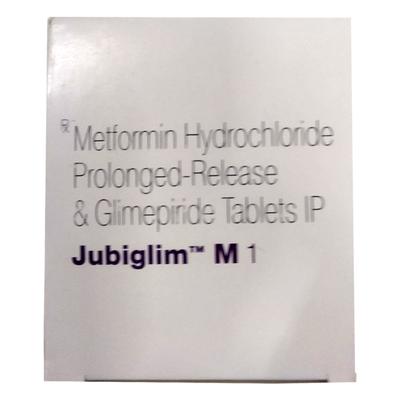 Jubiglim M 1mg/500mg Tablet 10'S - Diabetes-Ant
