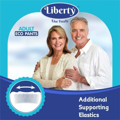 Liberty Eco Adult Diaper Pants (L) 10's - Adult Diapers & Pads