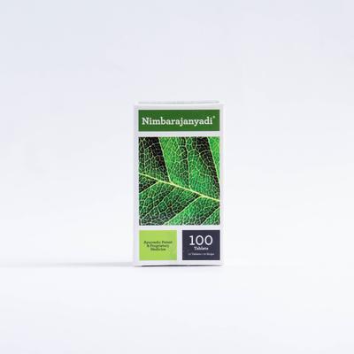 Bipha Ayurveda Nimbarajanyadi Tablet (Pack of 10 Strip x 10's) 1's - Speciality Medicines