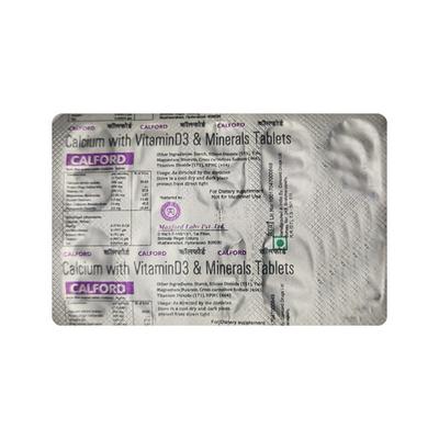 CALFORD Tablet 10's - Supplements-Cal