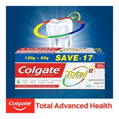 Colgate Total Advanced Health Anticavity Toothpaste 185 gm - Toothpaste
