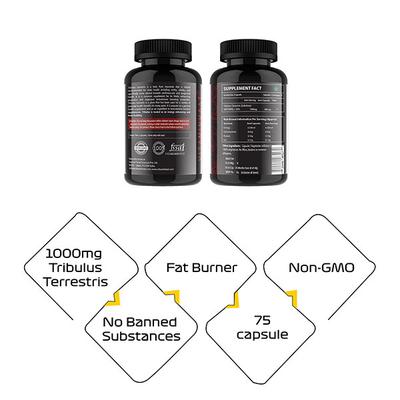 Vitaminhaat Tribulus Terrestris Gokshura 500 mg Capsule 75's - Sexual Care