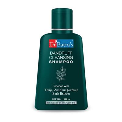 Dr Batra's Dandruff Cleansing Shampoo 100 ml + Anti-Serum 125 ml + Confitioner 200 ml + Hair Fall Control Oil 200 ml + Colour Nourish Hair Colour Cream - Black - Hair Treatment