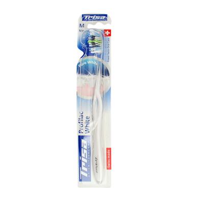 Trisa Profilac White Medium Toothbrush 1's - Baby Oral Care