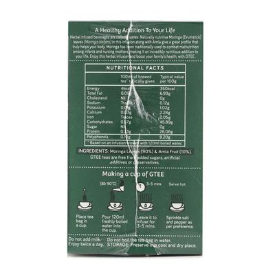 GTEE Moringa + Amla Tea Bags 25's - Teas