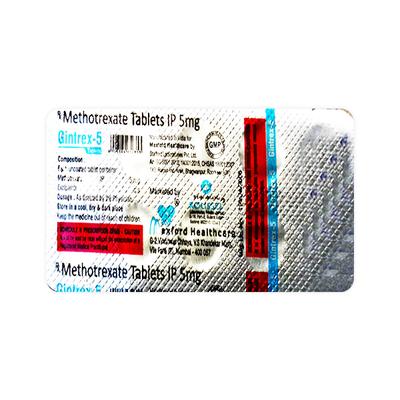 GINTREX 5 Tablet 10's - Cancer Oncology-Cyt