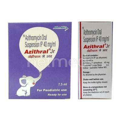 Azithral Junior Oral Drop 7.5ml (N) - Bacterial Infections-Pen