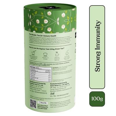 Kapiva Tulsi Giloy Green Tea Powder 100 gm - Teas