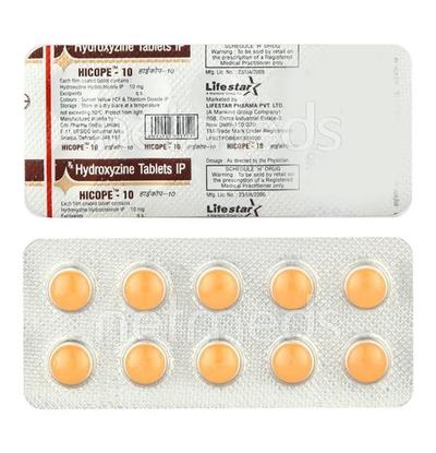 Hicope 10mg Tablet 10'S - Anxiety-Anx