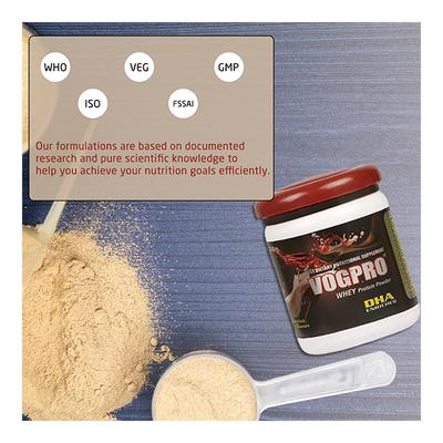 Vogue Wellness Vogpro Whey Protein Powder - Chocolate (Pack of 3 x 200 gm) - Whey Proteins