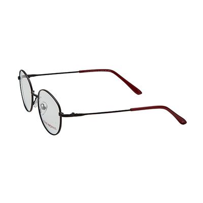 Vision Express 12042 Black Round Eyeglasses (Including Anti-Reflective Coating Lens) 1's - Wearables Eye Glasses