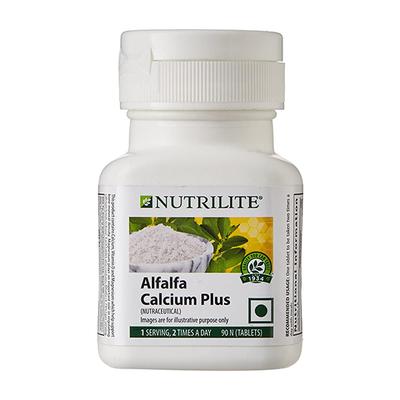 NUTRILITE ALFALFA CALCIUM PLUS TABLET 90'S - Calcium And Minerals