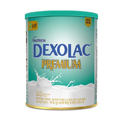 Dexolac Premium Stage 2 (After 6 Months) Powder 500 gm (Tin) - Baby And Infant Supplements