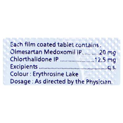 OLMETROL CT 20mg Tablet 10's - Hypertension-Ang