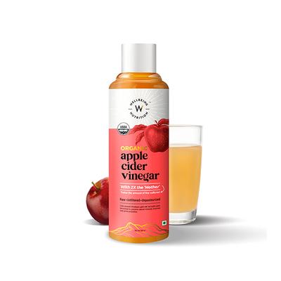Wellbeing Nutrition Organic Himalayan Apple Cider Vinegar 500 ml - Apple Cider Vinegar - Acv