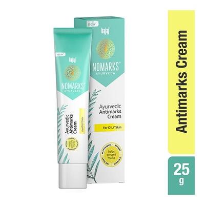 Bajaj Nomarks Ayurvedic Antimarks Cream for Oily Skin 25 gm - Face Creams