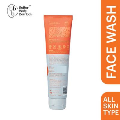BBB Better Body Bombay Energizing Daily Face Wash- Blood Orange 100 ml - Face Washes