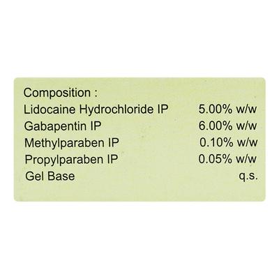 GABAPAX L Gel 30gm - Neuropathic Pain-Dru