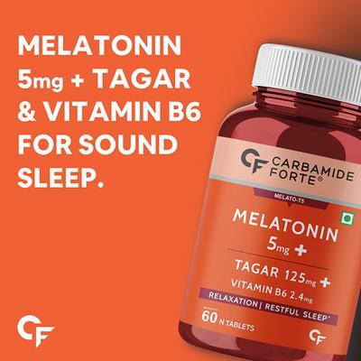 CF Melato-T5 Melatonin 5 mg+ Veg Tablet 60's - Mental Health
