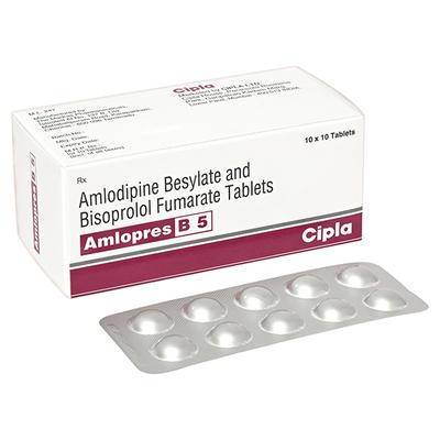 AMLOPRES B 5 Tablet 10's - Hypertension-Ang