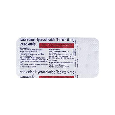 VABCARD 5mg Tablet 10's - Angina