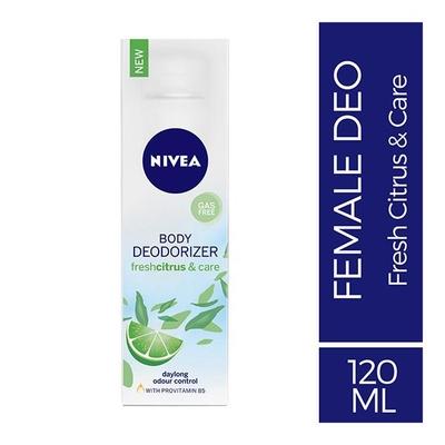 Nivea Fresh Citrus & Care Body Deodorizer 120 ml - Deodorants/Roll-Ons
