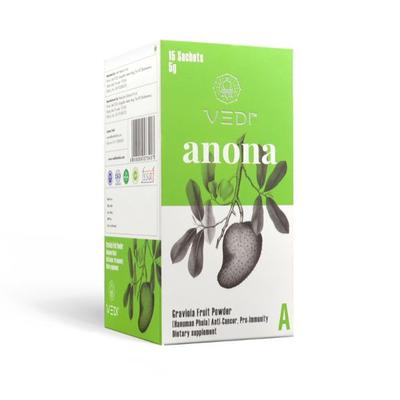 VEDI Anona Graviola Fruit 5 gm Powder (Pack of 2 x 15's) - Health Products