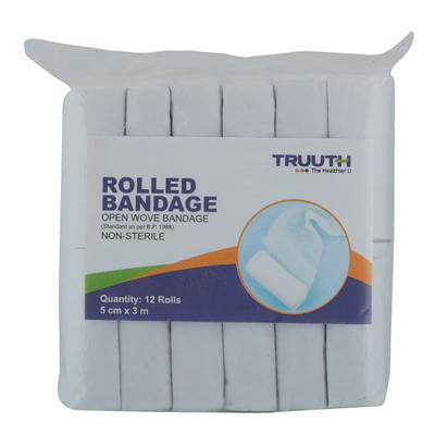 Truuth Roller Bandage 1's - Bandages & Dressings